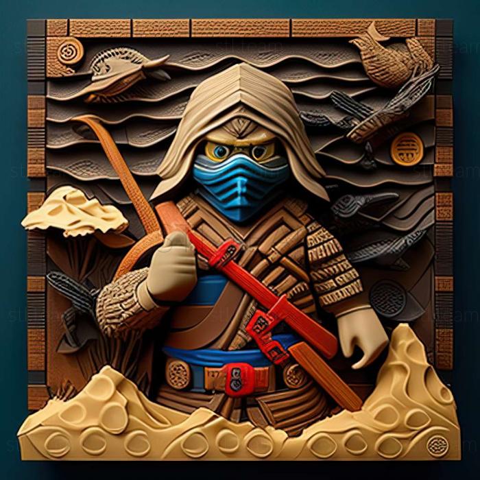 3D model Lego Battles Ninjago game (STL)